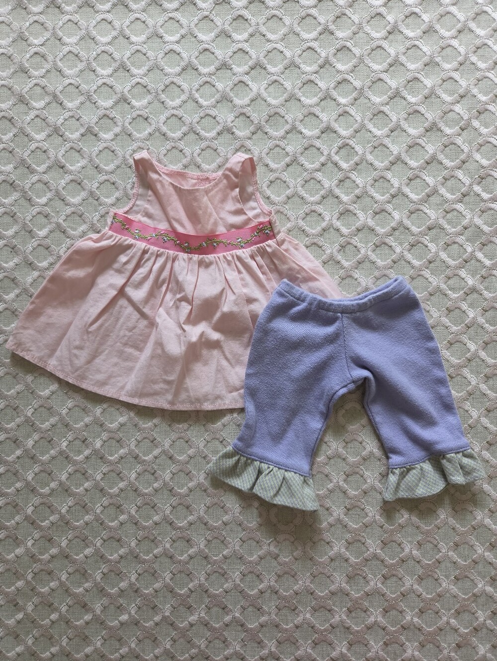American Girl Bitty Baby Misc. Dress + Pants Bundle, Retired